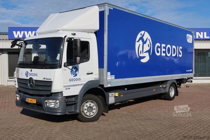 Koffer Mercedes-Benz Atego 1218 Bakwagen + Laadklep DHollandia 1500kg