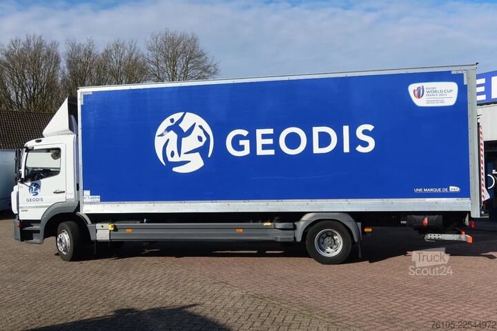 Koffer Mercedes-Benz Atego 1218 Bakwagen + Laadklep DHollandia 1500kg