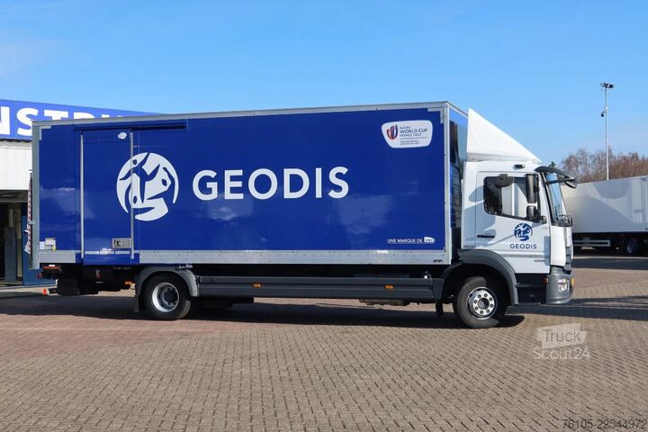 Koffer Mercedes-Benz Atego 1218 Bakwagen + Laadklep DHollandia 1500kg