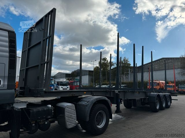Prívesný vozík Blumhardt BLUMHARDT SAL.40.24 Holztransporter 3 Achse