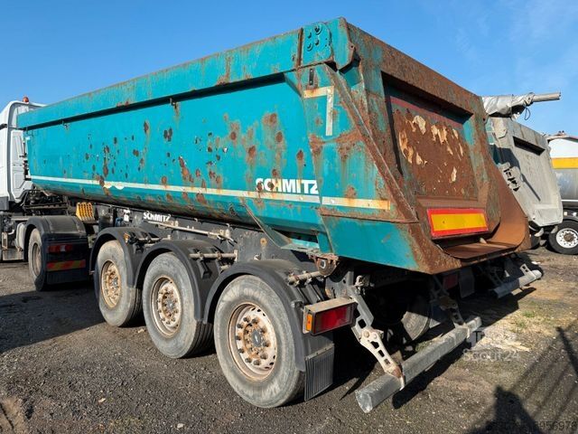 Sklápací náves SCHMITZ CARGOBULL Sattelanhänger Kipphydraulik 3 ACHS