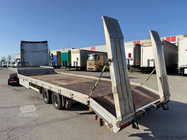 Véhicule utilitaire  Ehebauer 2 Achs Tieflader mech Rampen TÜV 10 26