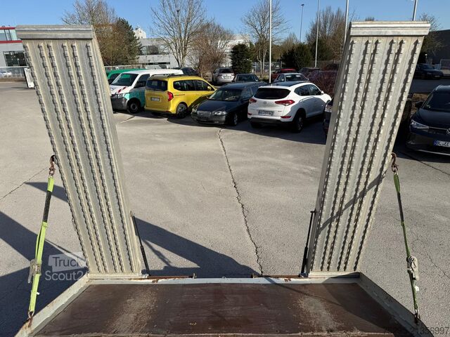 Véhicule utilitaire  Ehebauer 2 Achs Tieflader mech Rampen TÜV 10 26
