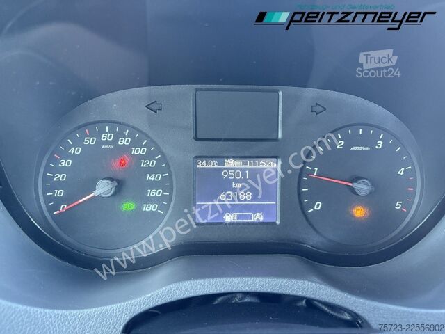 Dubbelhytt skåpbil Mercedes-Benz Sprinter 314 CDI Maxi Doka, AHK 3,5 t.