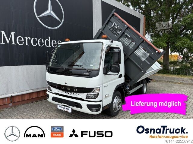 Τριαξονικό ανατρεπτικό βαν FUSO Canter 7C18 3-Seitenkipper Klima,Nutzlast 3800KG