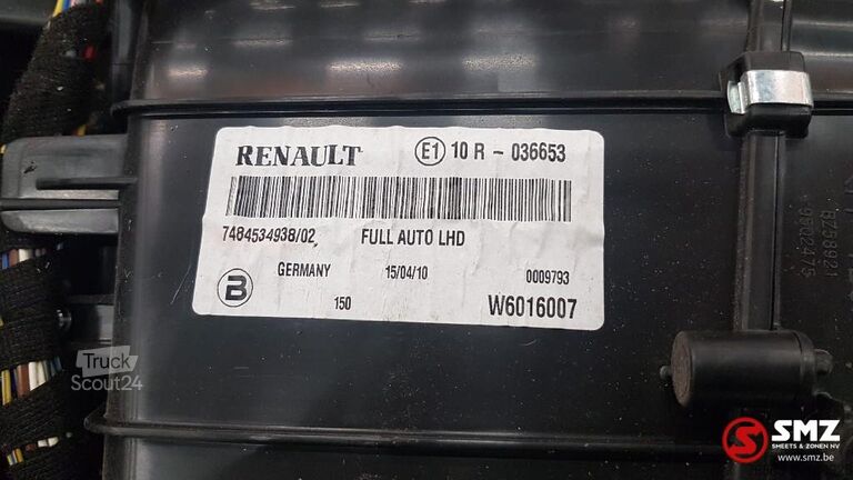 Partea interioară Renault Occ Airco unit Renault T