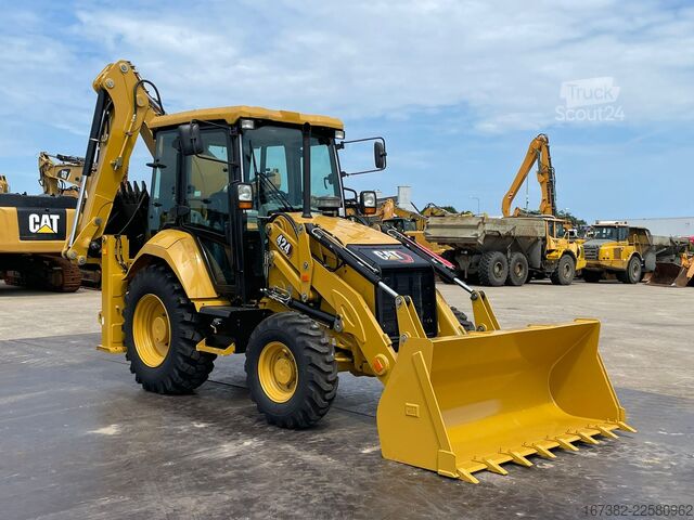 Ekskavatör/yükleyici kombinasyonu Caterpillar 424