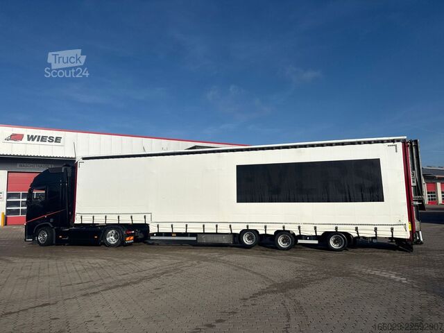 Dieplader oplegger  Wiese SA 3-36 3-Achs Mega Stufensattel Rampe 25T