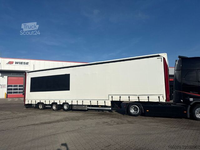 Dieplader oplegger  Wiese SA 3-36 3-Achs Mega Stufensattel Rampe 25T
