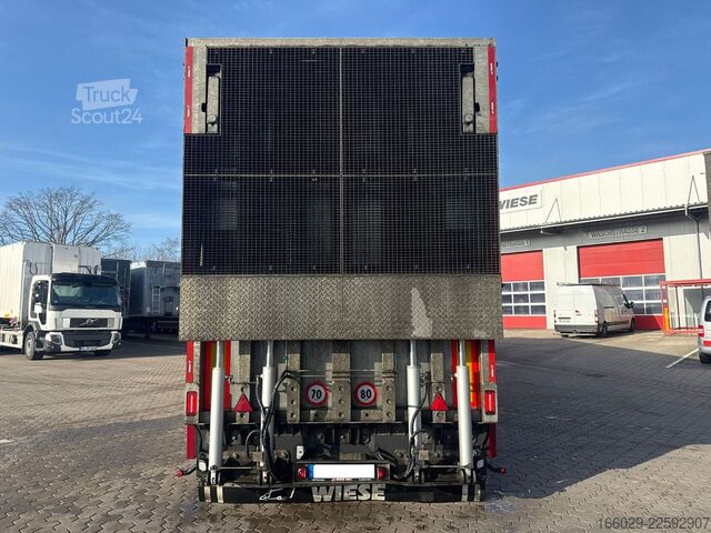 Dieplader oplegger  Wiese SA 3-36 3-Achs Mega Stufensattel Rampe 25T