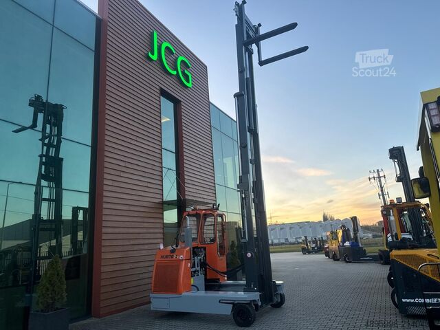 Fyrvägstruck Hubtex DQ45/Only 3309 h/ Reach forks