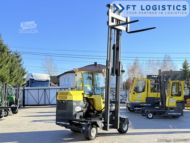 štvorcestný vysokozdvižný vozík Combilift C3000XL DUPLEX FREE LIFT GAS POSITIONER