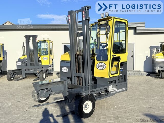 štvorcestný vysokozdvižný vozík Combilift C3000XL DUPLEX FREE LIFT GAS POSITIONER