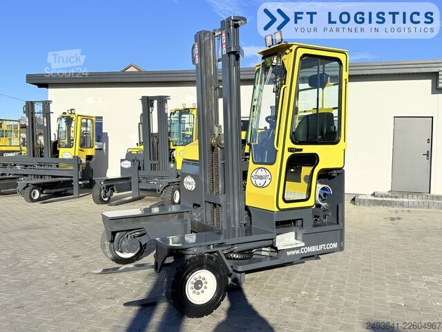 štvorcestný vysokozdvižný vozík Combilift C3000XL DUPLEX FREE LIFT GAS POSITIONER