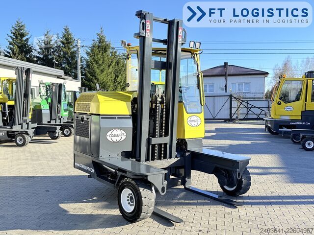 štvorcestný vysokozdvižný vozík Combilift C3000XL DUPLEX FREE LIFT GAS POSITIONER