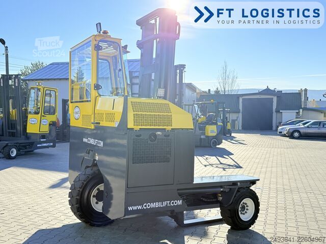 štvorcestný vysokozdvižný vozík Combilift C3000XL DUPLEX FREE LIFT GAS POSITIONER