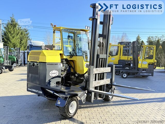 štvorcestný vysokozdvižný vozík Combilift C3000XL DUPLEX FREE LIFT GAS POSITIONER