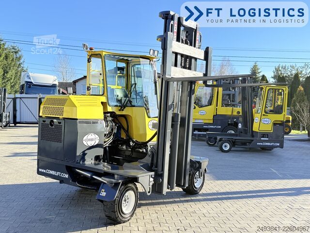 štvorcestný vysokozdvižný vozík Combilift C3000XL DUPLEX FREE LIFT GAS POSITIONER