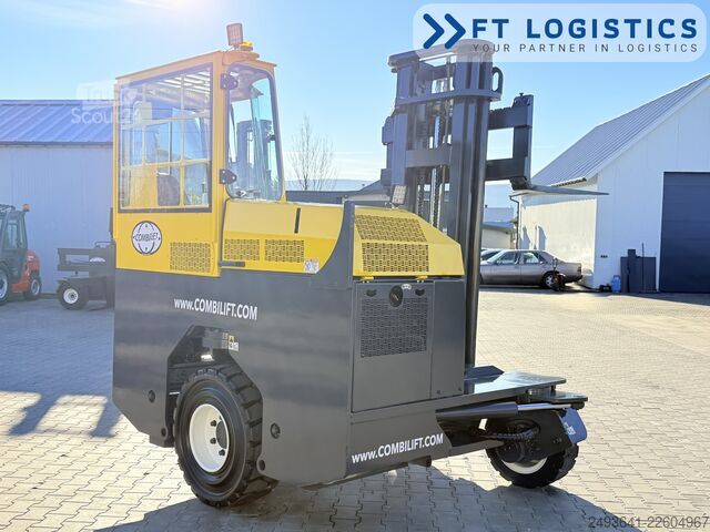 štvorcestný vysokozdvižný vozík Combilift C3000XL DUPLEX FREE LIFT GAS POSITIONER