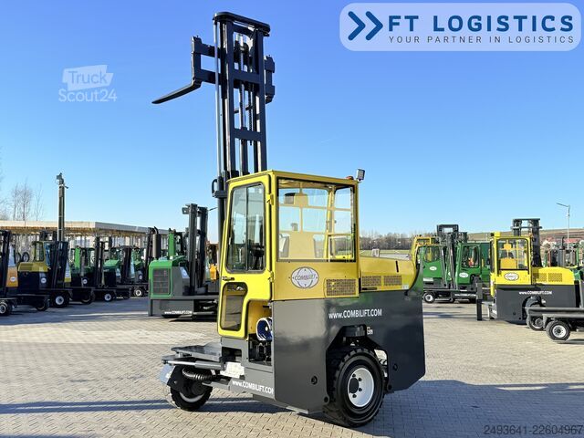 štvorcestný vysokozdvižný vozík Combilift C3000XL DUPLEX FREE LIFT GAS POSITIONER