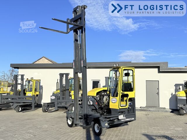štvorcestný vysokozdvižný vozík Combilift C3000XL DUPLEX FREE LIFT GAS POSITIONER