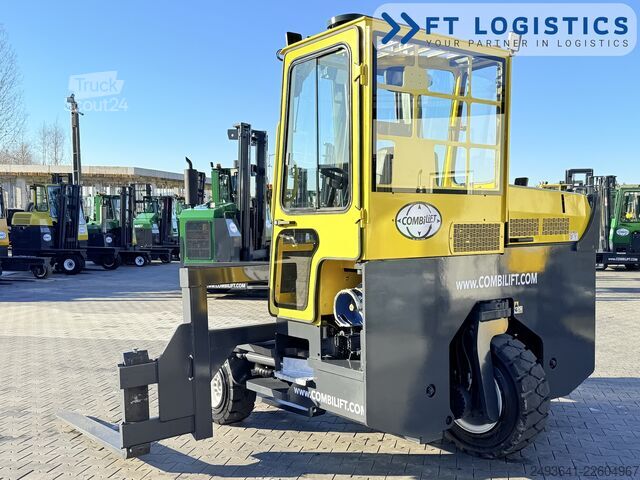 štvorcestný vysokozdvižný vozík Combilift C3000XL DUPLEX FREE LIFT GAS POSITIONER