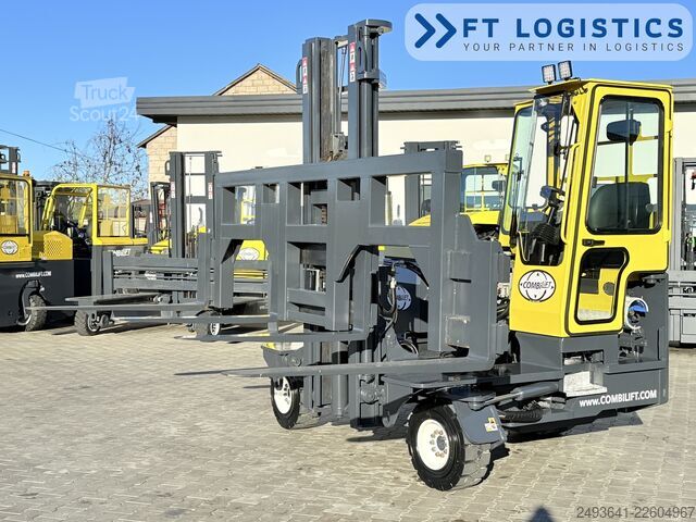 štvorcestný vysokozdvižný vozík Combilift C3000XL DUPLEX FREE LIFT GAS POSITIONER