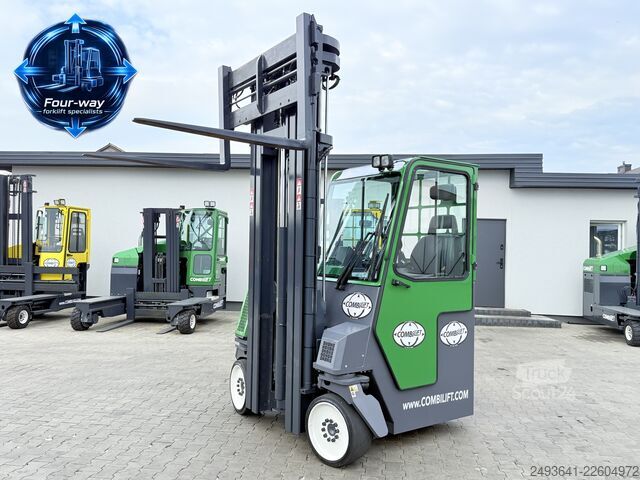 štvorcestný vysokozdvižný vozík Combilift CB4000 GAS TRIPLEX 6800 POSITIONER CABIN