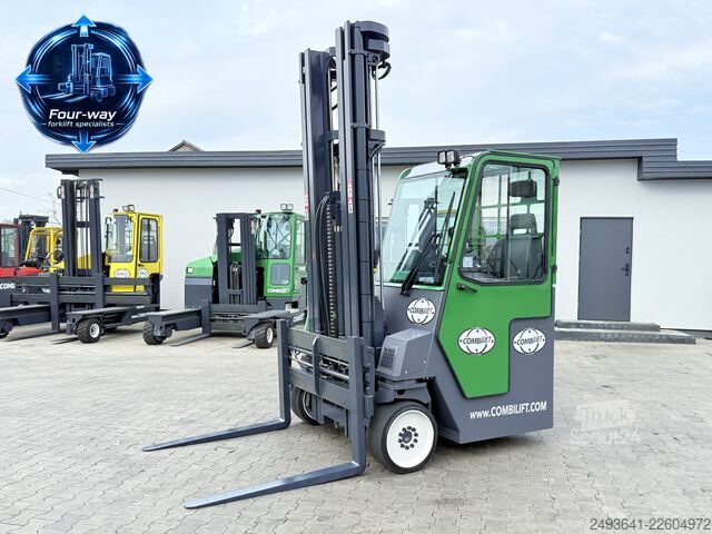 štvorcestný vysokozdvižný vozík Combilift CB4000 GAS TRIPLEX 6800 POSITIONER CABIN
