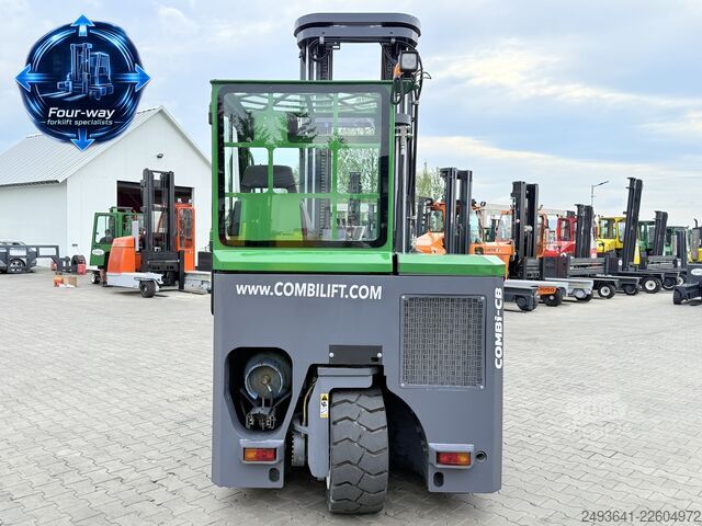 štvorcestný vysokozdvižný vozík Combilift CB4000 GAS TRIPLEX 6800 POSITIONER CABIN