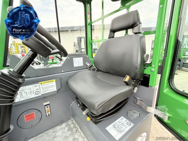 štvorcestný vysokozdvižný vozík Combilift CB4000 GAS TRIPLEX 6800 POSITIONER CABIN
