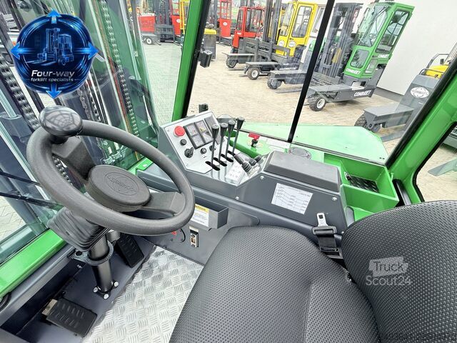 štvorcestný vysokozdvižný vozík Combilift CB4000 GAS TRIPLEX 6800 POSITIONER CABIN