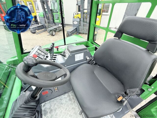 štvorcestný vysokozdvižný vozík Combilift CB4000 GAS TRIPLEX 6800 POSITIONER CABIN