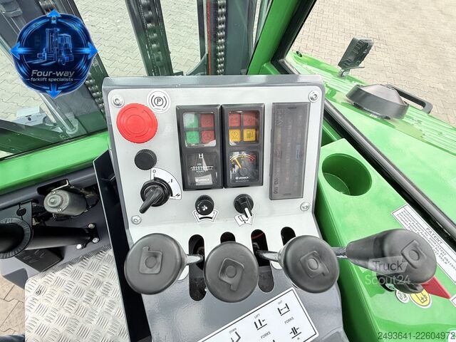 štvorcestný vysokozdvižný vozík Combilift CB4000 GAS TRIPLEX 6800 POSITIONER CABIN