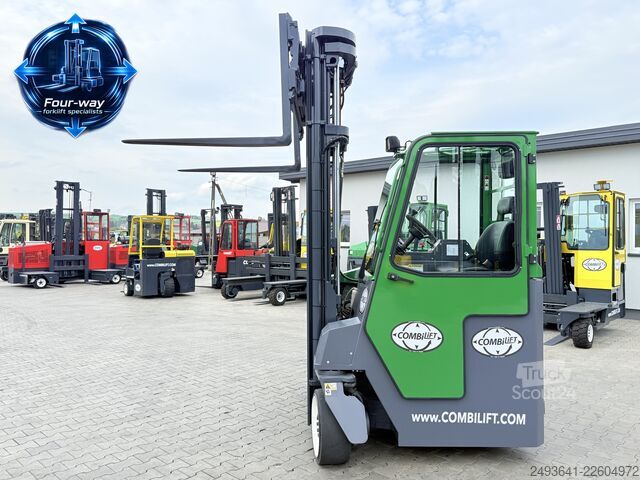 štvorcestný vysokozdvižný vozík Combilift CB4000 GAS TRIPLEX 6800 POSITIONER CABIN
