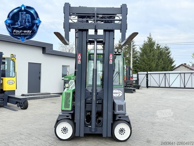 štvorcestný vysokozdvižný vozík Combilift CB4000 GAS TRIPLEX 6800 POSITIONER CABIN