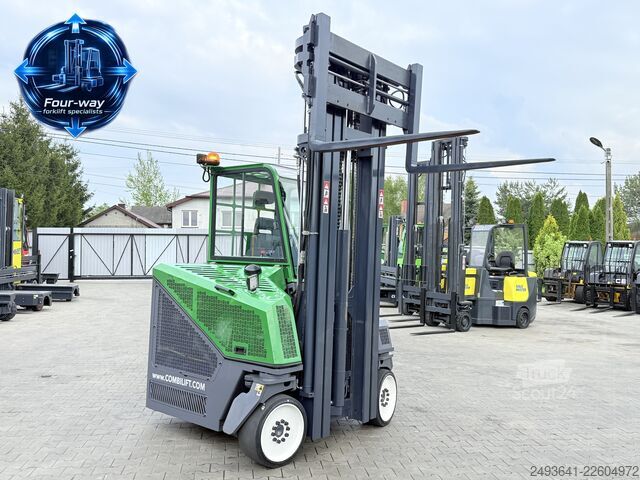 štvorcestný vysokozdvižný vozík Combilift CB4000 GAS TRIPLEX 6800 POSITIONER CABIN