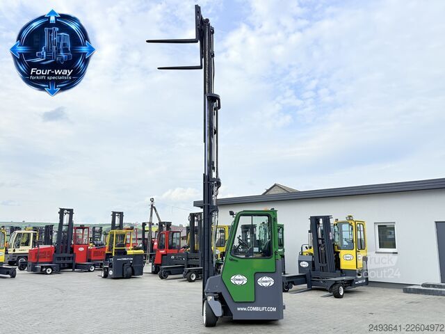 štvorcestný vysokozdvižný vozík Combilift CB4000 GAS TRIPLEX 6800 POSITIONER CABIN
