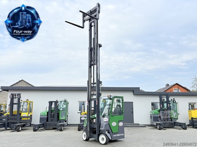 štvorcestný vysokozdvižný vozík Combilift CB4000 GAS TRIPLEX 6800 POSITIONER CABIN