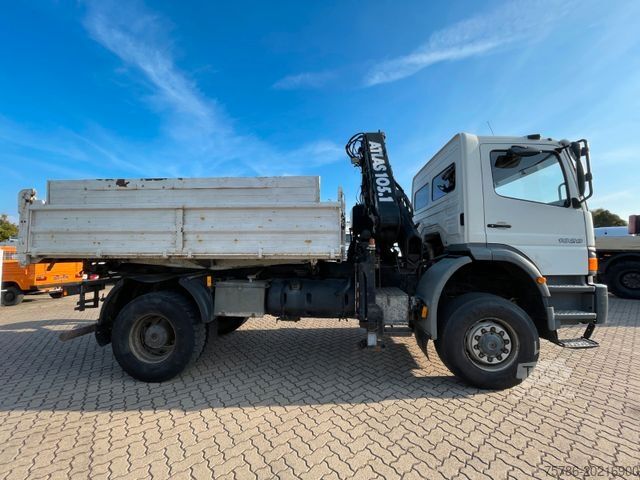 Trostrani kiperski kamion MERCEDES-BENZ Atego 1828 BB 4x4/ DPF/ AC/ Meiller/ Atlas 105.1