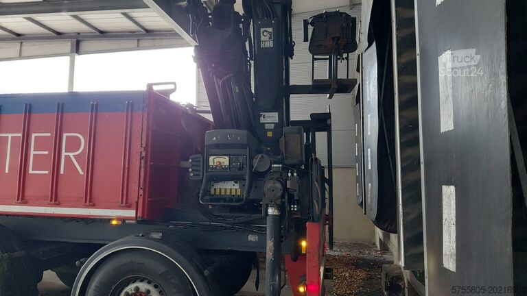 Vrachtauto met open laadbak Volvo FMX 500