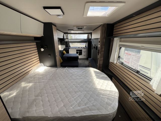 Caravane HOBBY Maxia 660 WQM Auflastung 2.200 kg Dachklima