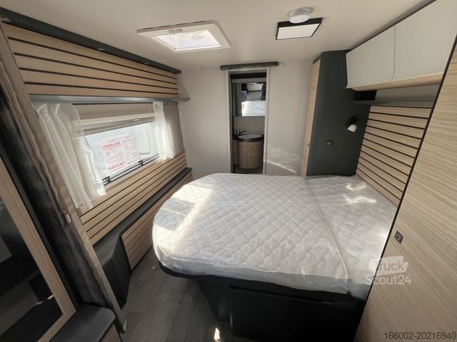 Caravane HOBBY Maxia 660 WQM Auflastung 2.200 kg Dachklima