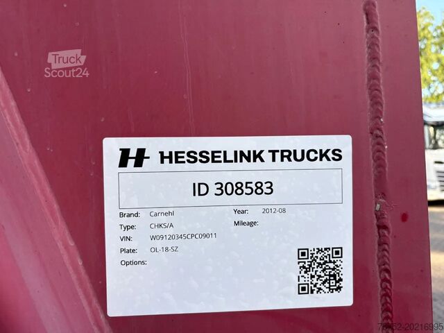 Самосвал Carnehl 60m3 10 tons assen, Stuuras, Bietenrek, nieuwe ...