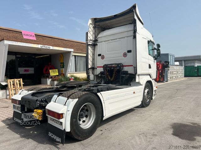 Lastbilchassi SCANIA SCANIA 440 USATO TRATTORE CON RALLA