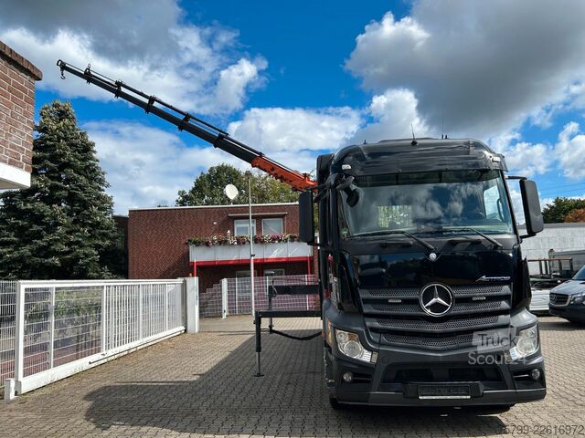 Kuorma-autoon asennettu nosturi MERCEDES-BENZ 2648 Pritsche + ATLAS 290.2.E Kran 6x4