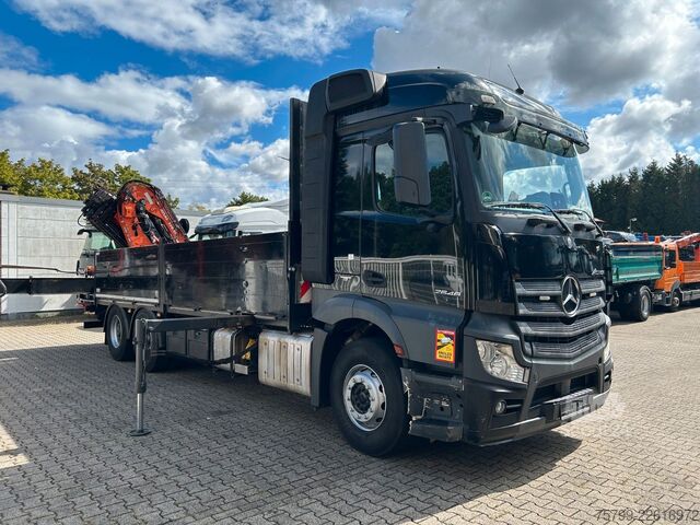 رافعة مثبتة على شاحنة MERCEDES-BENZ 2648 Pritsche + ATLAS 290.2.E Kran 6x4