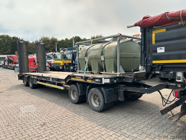 مقطورة منخفضة التحميل GOLDHOFER Deichselanhänger Tieflader TU-L 4  mit 4 Achsen