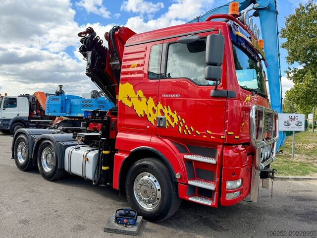 Kraanwagen MAN TGA 33.530 6x4 - 90T + CRANE HMF 3720 K6 (17.3m...