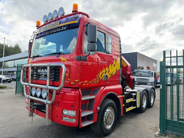 Kraanwagen MAN TGA 33.530 6x4 - 90T + CRANE HMF 3720 K6 (17.3m...